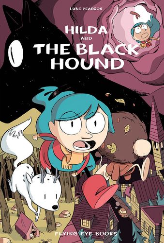 蓝发女孩希尔达4:希尔达与黑色猎犬 netflix动画原著漫画 hilda and