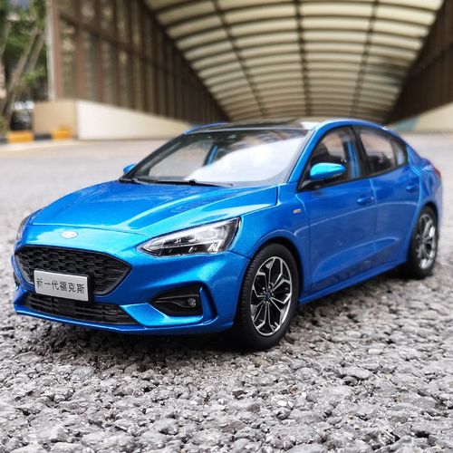 原厂1:18 2020款 新一代福克斯 三厢长安福特  ctcc赛车 合金汽车模型