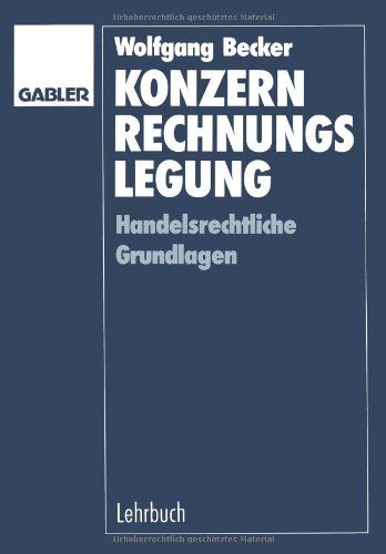 【预订】konzernrechnungslegung