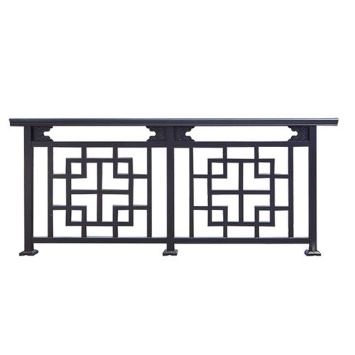 新华墅护俊铝艺i现代新中式铝安金阳台栏杆高档别墅的住宅合全防