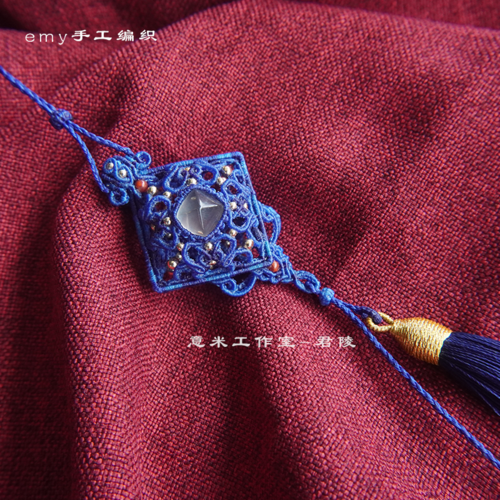 君陵香囊车挂手工材料包emy手工编织diy(10天内发货,急件慎拍)