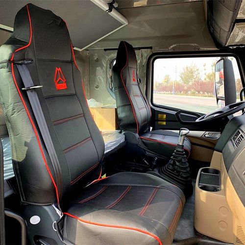 重汽豪沃tx340搅拌车座套t7h t5g全包皮革坐垫斯太尔d7座椅套四季