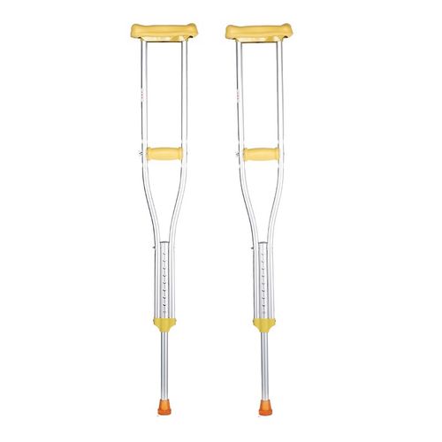 康加厚铝合金腋下拐可伸缩残疾人双拐助行器老人医用拐杖轻便防滑腋拐