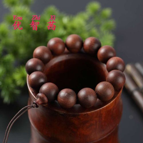 精品雷击枣木手串 道教念珠平安佛珠 男女单圈手链 念经流珠 珠径