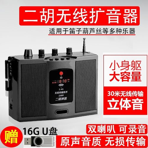 圣韵浪逸v306无线二胡扩音器2.