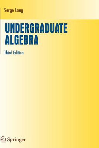 预订 undergraduate algebra