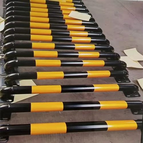 矮脚护栏u型钢管挡车器停车场汽车限位器警示柱m型角铁挡车杆