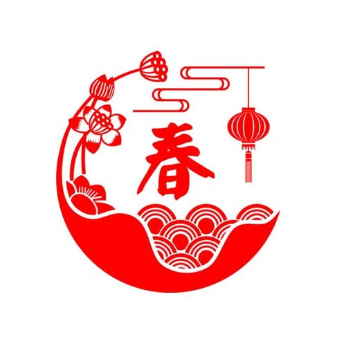 春节福字门贴春字贴纸元旦橱窗装饰场景布置窗贴家用过年玻璃贴画