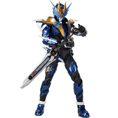 万代(bandai)假面骑士中古build创骑shf系列危险兔坦动漫玩具 穿越龙