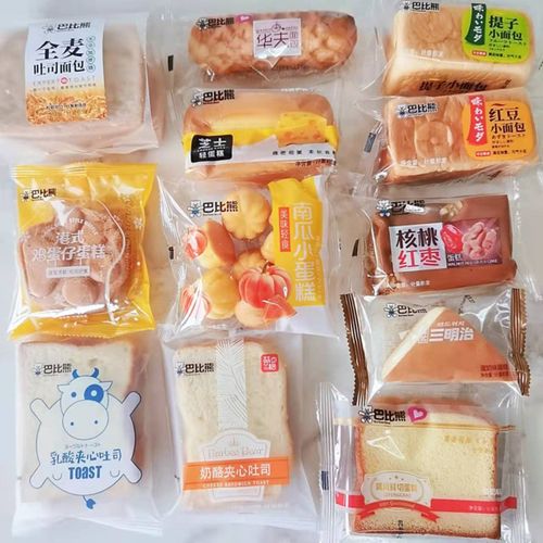 芭比熊面包整箱巴比熊网红芝士小蛋糕零食办公室休闲营养健康早餐