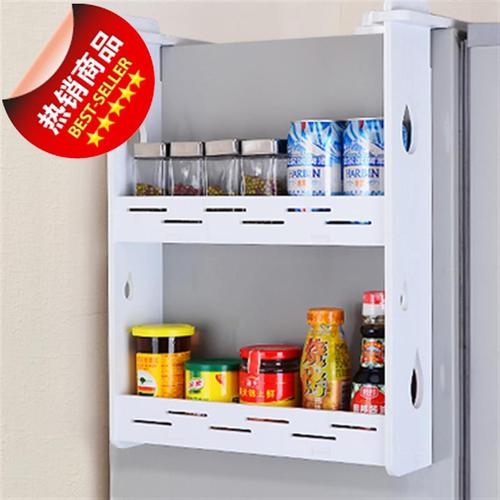 冰箱挂架侧壁挂架挂件侧边侧面调味品收纳架厨房置物f架调料架创