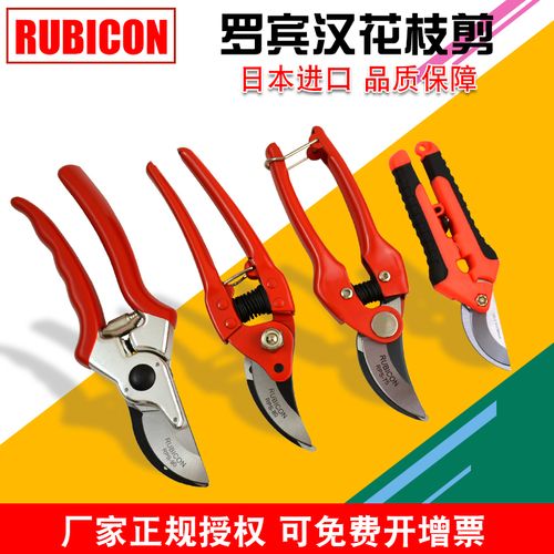 日本罗宾汉园艺剪刀修枝剪果树剪刀家用省力树枝剪子工具修花剪刀