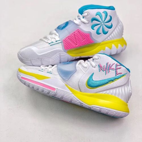 kyrie 6 南海岸白豹纹圣甲虫欧文6城市限定气垫篮球鞋男女运动鞋