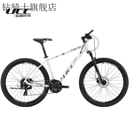 新款ucc自行车山地车 新品ucc布雷德1铝合金山地自行车27.