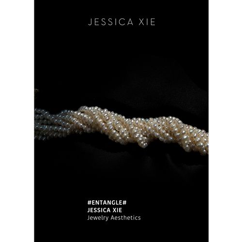 jx i entangle 纠缠 欧美法式博主高品质多层缠绕天然珍珠锁骨链