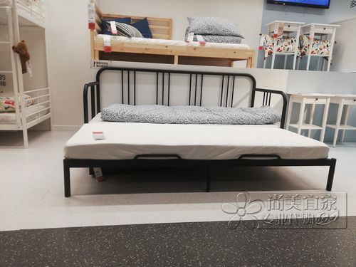 宜家国内正品代购 费斯多 坐卧两用床带2个床垫