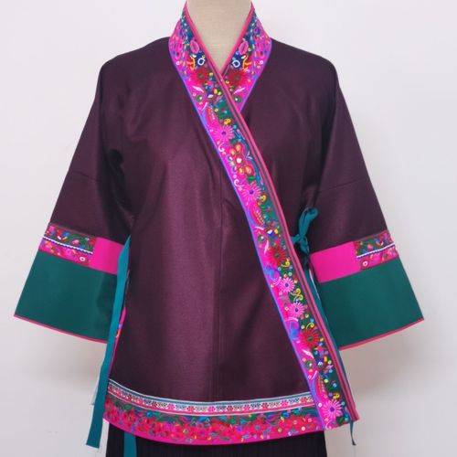三江侗衣侗族服饰贵州广西湖南侗苗瑶舞台表演刺绣女装