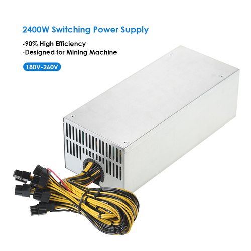 2400w switching server power supply 90% efficiency mining ma