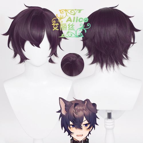 艾丽丝 虚拟主播 vtuber 个人势 shoto cos假发 仿真头皮反翘短发