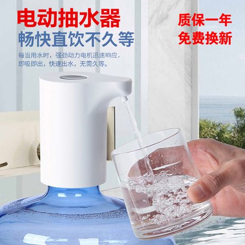 家用纯净水抽水器桶装水直饮机电动版压水器饮水机无线自动上水器