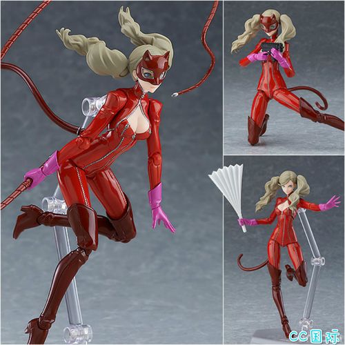 日本现货maxfactory 女神异闻录5 高卷杏 怪盗panther figma 手办