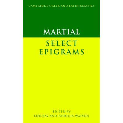 预订 martial: select epigrams: - martial: select .