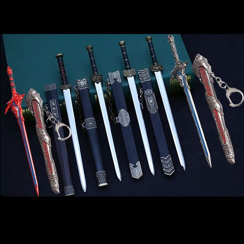 古剑焚寂剑武器模型奇谭锦衣卫绣春刀轩辕剑汉剑兵器模型金属玩具