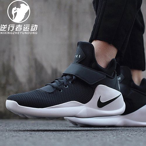 nike耐克男kwaz回到未来简版小椰子高帮保暖运动跑步鞋844839-002