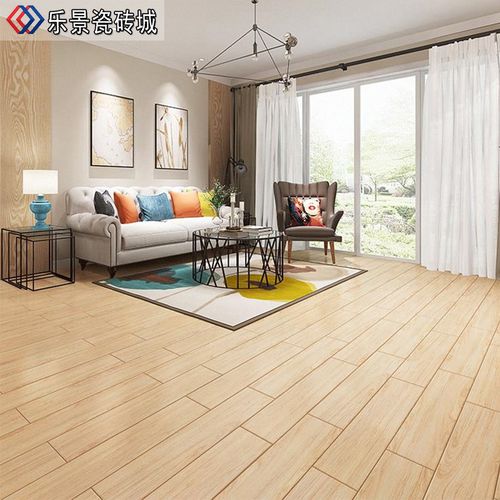 仿实u木地板砖1n50x800x900北欧c木纹砖仿古砖客厅卧室防滑瓷砖地