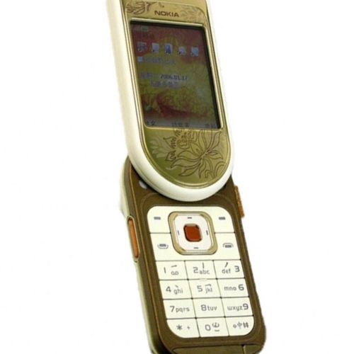 诺基亚7373旋转手机 老人机 老年人手机老款手机 备用机小巧大声【5月