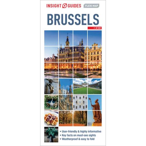 预订 insight guides flexi map brussels [9781786719454]