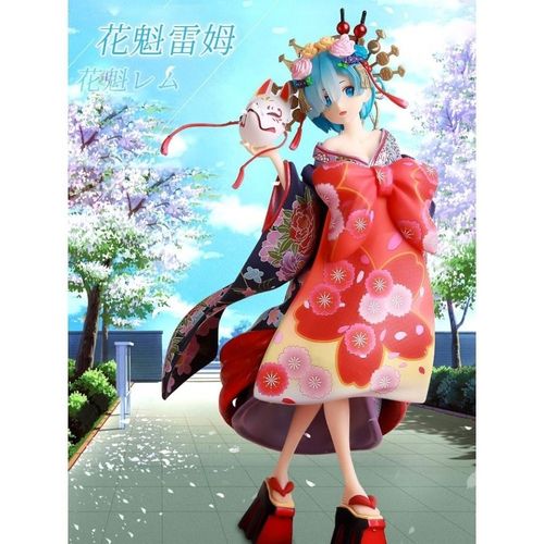 从零开始异世界生活 花魁蕾姆 道中 和服 动漫 手办美女模型摆件