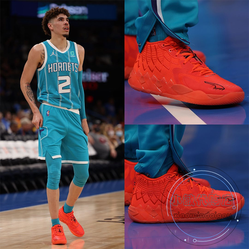 01限量款三球拉梅洛鲍尔一代男女实战室外缓震篮球鞋