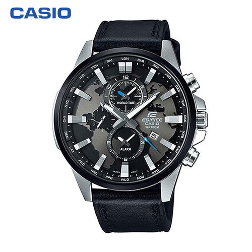 卡西欧edifice手表男士商务休闲防水黑暗之心限量efr-303石英男表