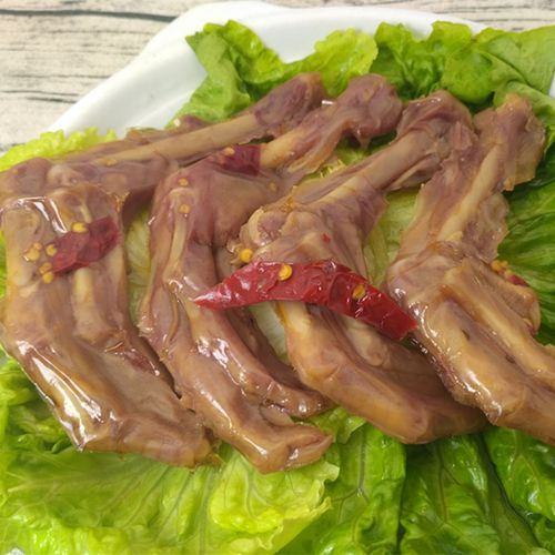 5折 扬州特产口缘鹅爪卤味零食休闲小吃香辣真空包装即食熟食鹅掌150g