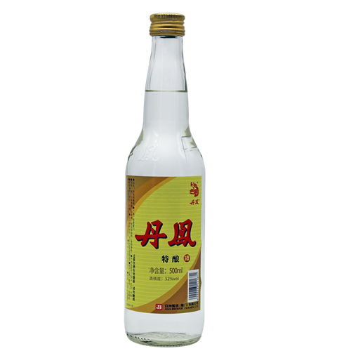 丹凤高粱酒 500ml单瓶 丹凤特酿52度福建闽南风味厦门白酒白酒 500ml*