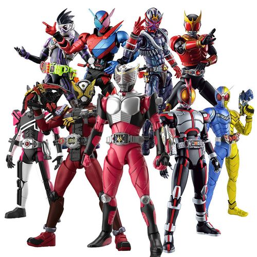 现货万代拼装 frs 假面骑士build亚极陀龙骑w甲斗帝骑