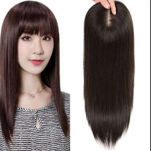 高档妈妈发型长发假发女长直发假发套全头高温丝仿真发女士中老年