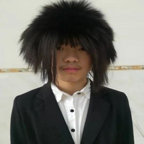 假发男非主流全头套杀马特动漫cos爆炸头表演网红直播假头发发型