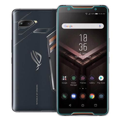 适用于华硕rog phone电竞游戏手机rogphone2钢化膜zs660kl/i001d玻璃