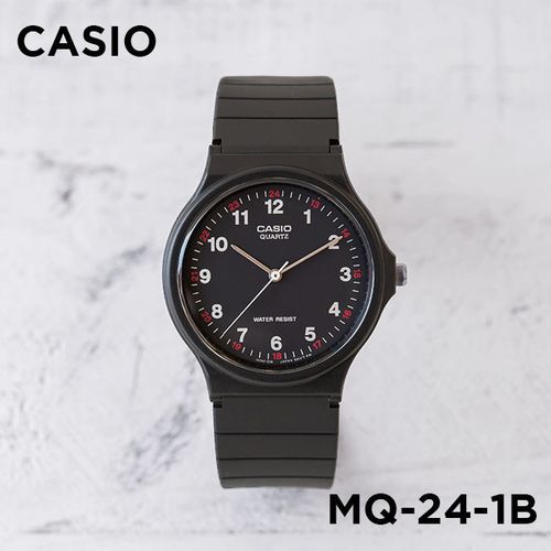 casio卡西欧手表女男学生mq24情侣款ins风乔妹网红小黑表mq-24-7b