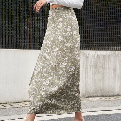 邹菊浅绿 内衬防透 一片式绑带雪纺裙 xl 均码【建议80-139斤】