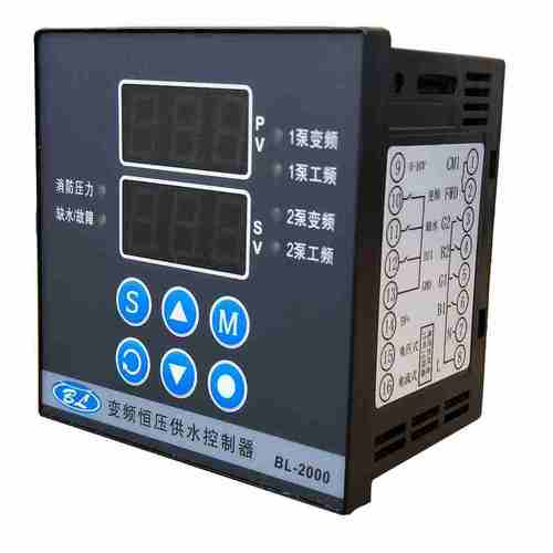 恒压供水控制器智能水泵变频控制器一拖二恒压供水通用各种变频器