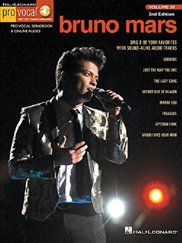 【预订】pro vocal men"s edition: bruno mars:.
