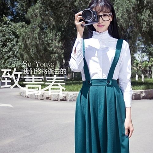 影楼个人主题写真摄影服装时尚艺术照日系小清新文艺学院风拍照服