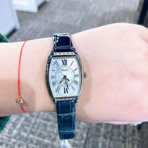 【弗二我电器城代购】日本本土精工ssvw181光动能电波真钻女表