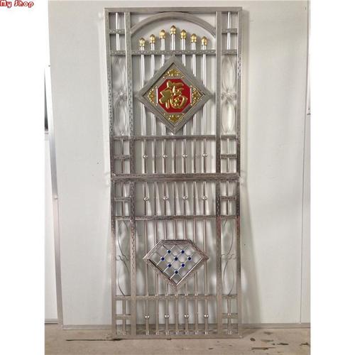 不锈钢门花装饰门花配件大门阳台门五金门花福字