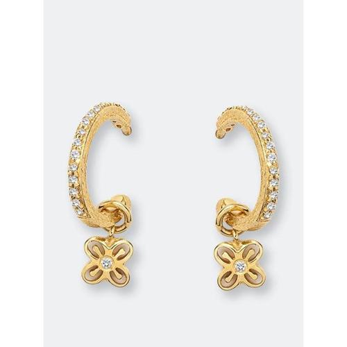 with love darling金色耳饰|bese saka hoops