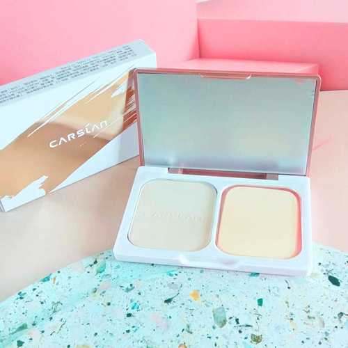 卡姿兰恒丽粉饼定妆粉遮瑕持久控油防水干湿两用补妆蜜粉散粉干粉