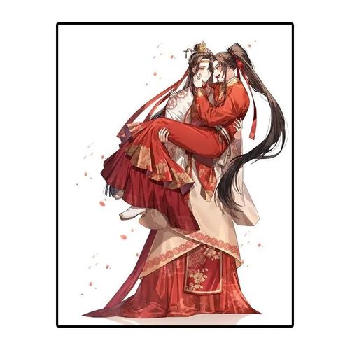 厂家直销新款古代结婚十字绣手工自己钻石画魔道祖师古风情侣喜庆